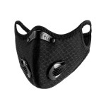 Face protection mask, black color, model PM01, paintball, ski, motorcycling, airsoft